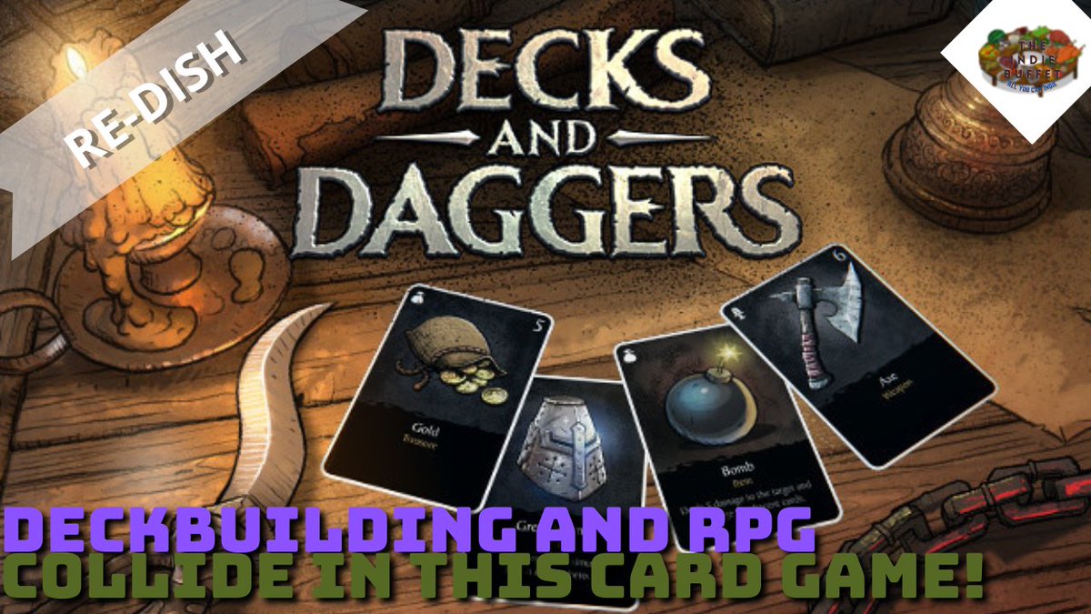 TheIndieBuffet's tweet photo. Starting a newer segment called Re-Dish, a revisiting of favorite games during the year to see how they have progressed with updates!

First in the series is @OsarionGames Decks and Daggers, a fantastic take on the Deckbuilding RPG!

https://t.co/Gqzs8WLS86

#indiegame #redish https://t.co/spnBWrOE2q