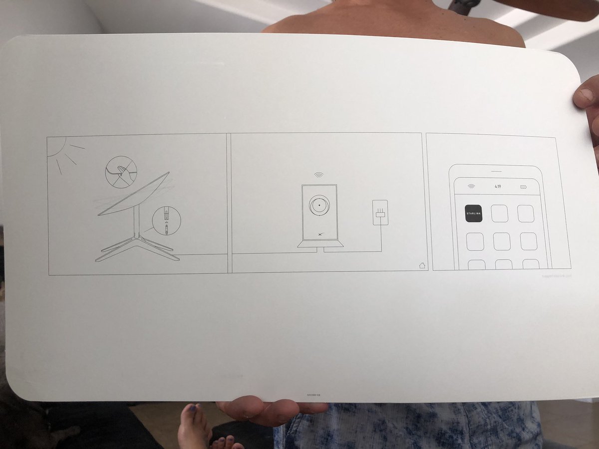 LockedInLoans's tweet photo. @elonmusk Elon this is why I love you😂starling came in today and the instructions are huge and hilarious! Why can’t all things be this simple https://t.co/rOwjSsRCnX