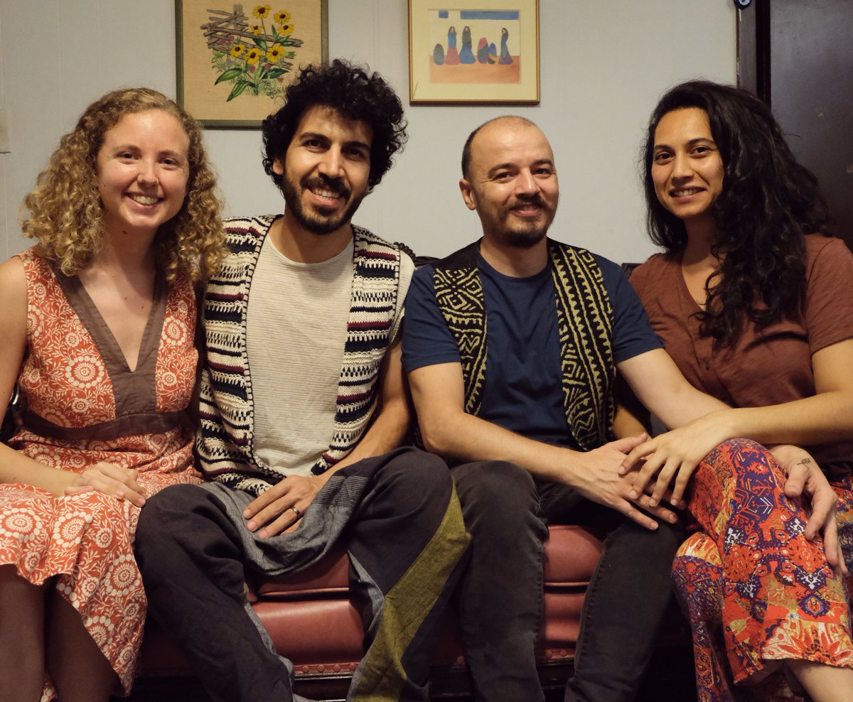 Chicago'da üç haftadır konuk olduğumuz aile.