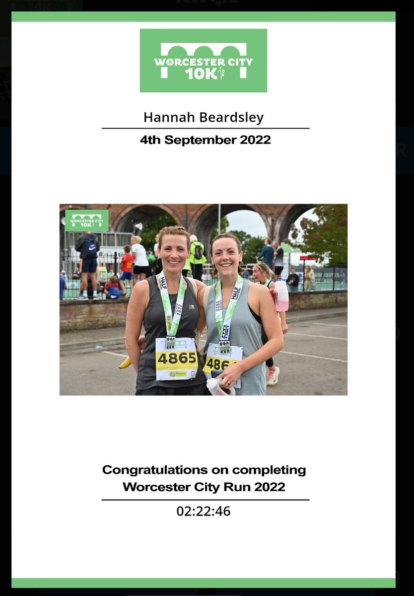 Half Marathon ✅
<a href="/worcesterrun/">Worcester City Run</a> <a href="/EventsOTN/">Events Of The North</a>

#worcestercityrun2022 #worcestercityhalfmarathon #HalfMarathon #runner