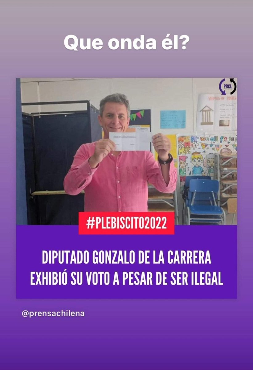 luis__arenas's tweet photo. @INFORMADORCHILE Siguen mandándoce  cargadas https://t.co/L8RyBMnJod