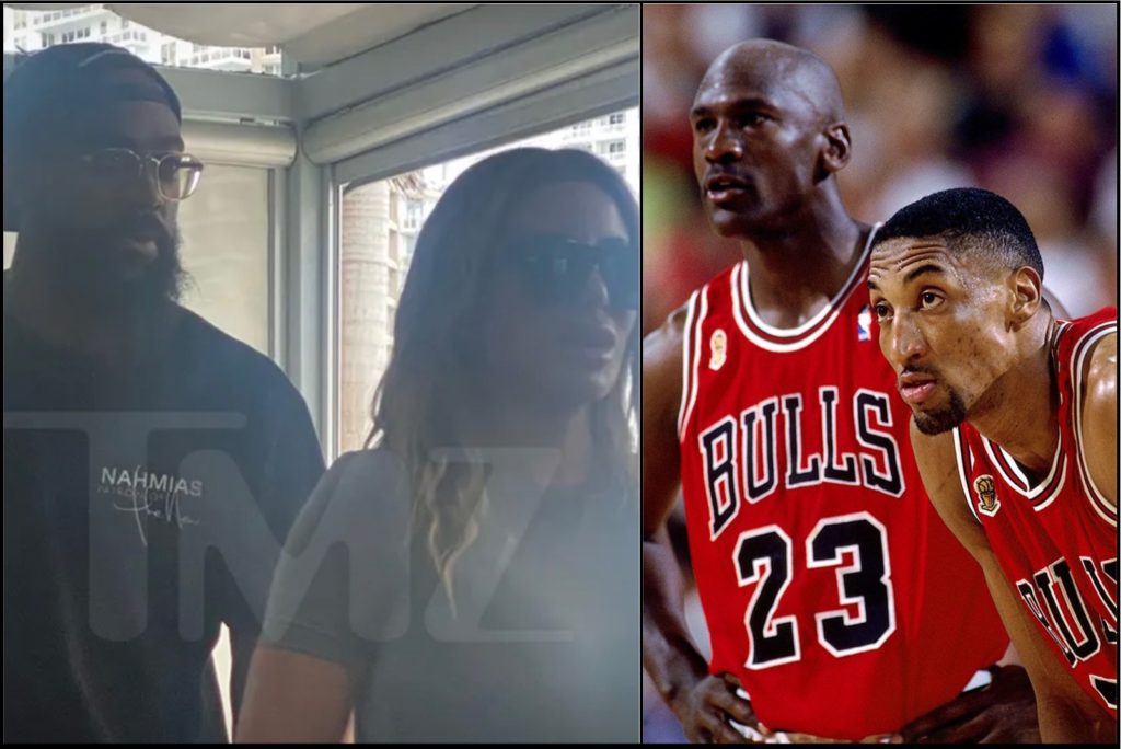 BSO's tweet photo. Larsa Pippen Who Cheated on Scottie Twice With Future and Half of the Mid Level Exemption Players in the NBA Has Decided to Do Scottie a Solid in His Beef With Michael Jordan By Dating Jordan's Son Marcus (Photos-Vids) https://t.co/zLSSf0WaqF https://t.co/fcOyE8cIN1