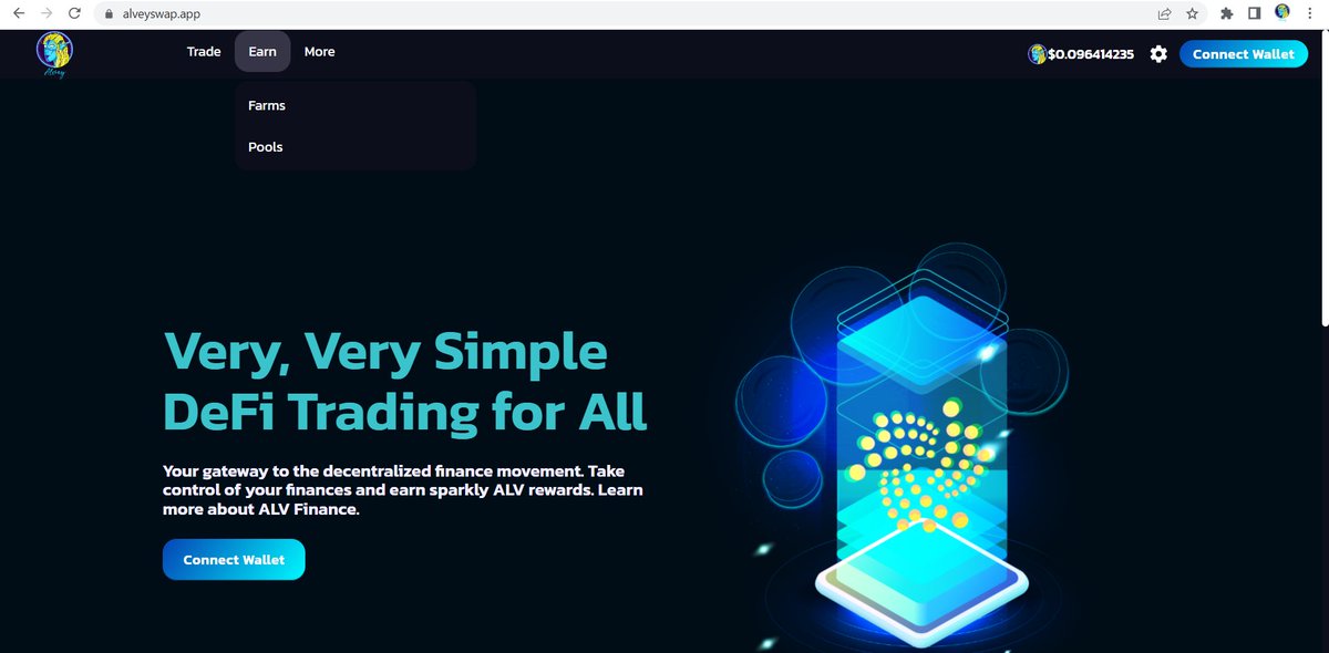 AlveyChain's tweet image. Our DEX is live on #BSC 
Join and have a great trade here: alveyswap.app
Exclusive released with @CometCalls 
We just love to build and deliver.
It's addictive!
#swap #alveychain #Metaverse #cryptocurrencies #VR #ownblockchain #ProofOfStake #EthereumMerge #BNB #BSCGems