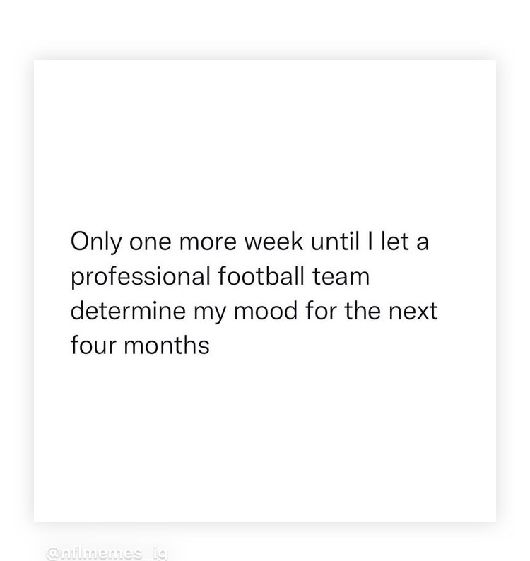 DrMikeSRoss's tweet photo. 😂 facts!!Football season is starting. https://t.co/1iOfrXEcTF