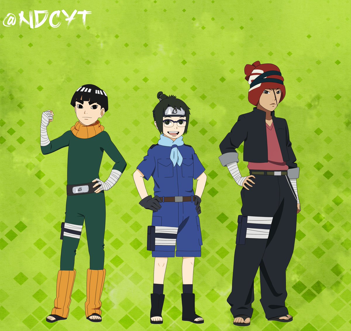 ndcYT's tweet photo. Team 5 

#naruto #boruto #team5 #teamudon #denki #kaminarimon #metal #lee #iwabe #yuino https://t.co/mNzFHIs3qi
