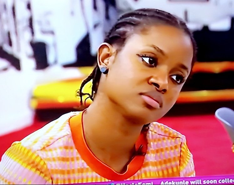 Mbalien82871974's tweet photo. #BBNaija Bella is such a cutie 😍🥺 #BBNaijaS7 #Bbnaija7 #BellaOkagbue𓃵 https://t.co/xz6fwHIF96