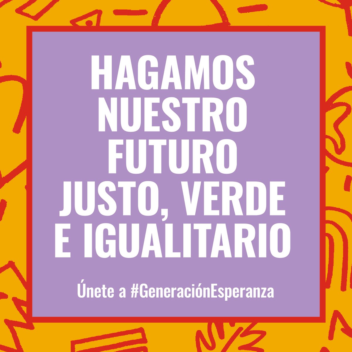 Generación Esperanza es la campaña global de Save the Children diseñada por y para los niños y las niñas, que insta a emprender acciones urgentes respecto del clima y la desigualdad. 

UnIte a Generación Esperanza: Unidos por un mundo justo, verde e igualitario.