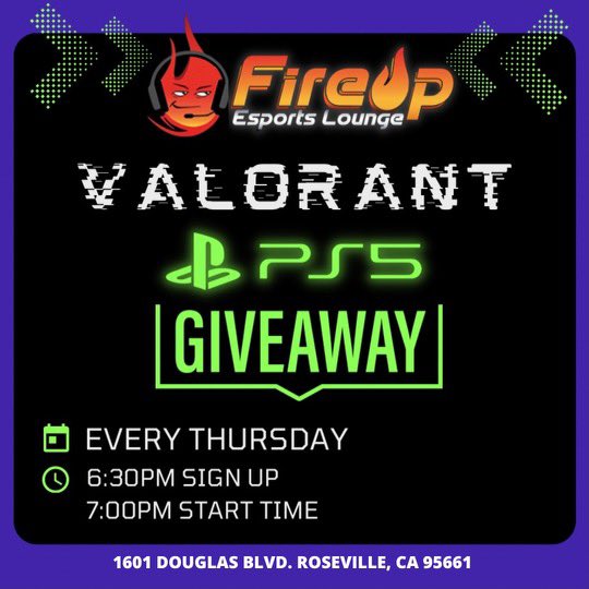 Join us on Thursday for our Valorant pickup games! We had 20 players last week and are expecting a full house this week! Sign up here now: form.jotform.com/222346379111149