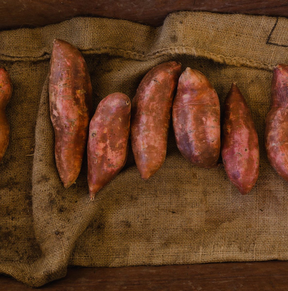 What are our delicious and health-forward Sweet Potato Chips made from? Delicious and health-forward Australian sweet potatoes.