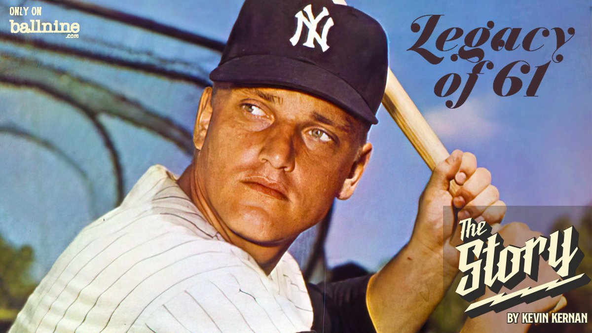 BallNineTweet's tweet photo. This week’s THE STORY #HOF @AMBS_Kernan talks w/ #KevinMaris who feels #AaronJudge is getting cheated as he chases the REAL single season HR record
#Bonds, #Sosa, & #McGwire? “I don’t know how you can acknowledge guys that have cheated the game.”
Only on https://t.co/XY6HUI6j2z https://t.co/hA6tqw8y0A