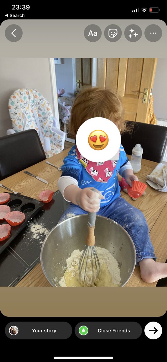 Never too young to start using our Home Economics skills. 😝 #homeeconomics