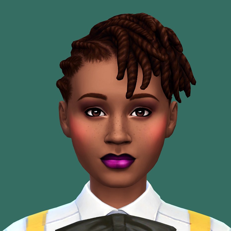 WhatAGreatDai's tweet photo. Grace Anansi Townie Makeover

#TheSims4 #TheSims4RealmofMagic #ShowUsYourSims #TownieMakeover https://t.co/XPGXIl93ik