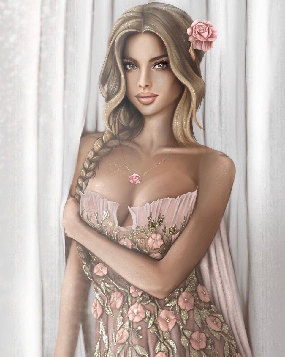 Zaweels's tweet image. Elain Archeron 🌸

The second version inspired by the Blodeuwedd art from SJM' Pinterest account.

Art🎨: hollycoveart on ig