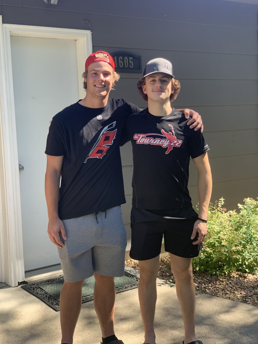 Best of luck to former @MAMLmoose teammates <a href="/gavinsimon88/">Gavin Simon</a> and <a href="/moose98771/">SIibs87🐧</a> as they continue on playing <a href="/WarHawksWillmar/">Willmar WarHawks</a>! #LetsGo