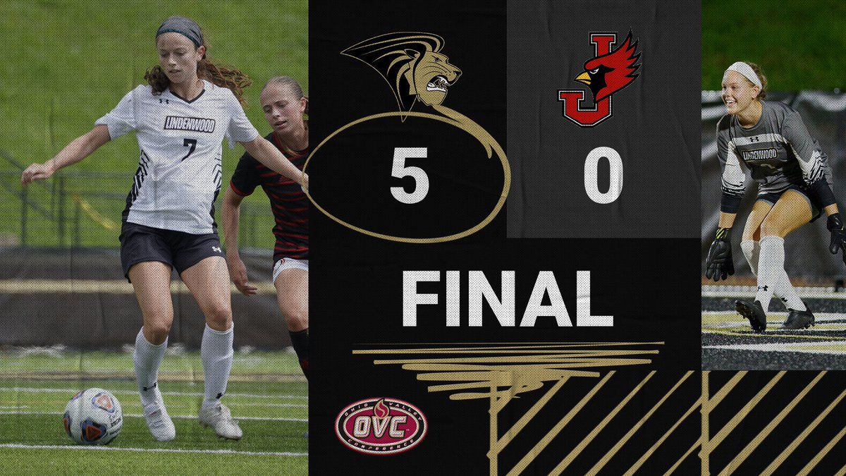 LindenwoodWSOC's tweet photo. Thanks to our fans who braved two wet games this weekend. Lots of goals (Jackson, K. Ealey, Baetz, Wipke, Thorsteinsdóttir). Next up... at Illinois State Thursday. #NoGoalPatrol https://t.co/QsNLMIz5Xt