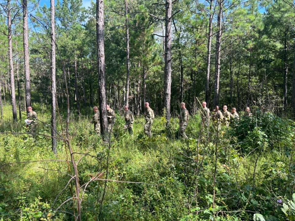 Troop2nd's tweet photo. The Land Navigation course is the first time during this cycle your Trainees will conduct a practical exercise in the field.  Assassin Troop trained and tested using basic analog tools and maps. 

#AssassinTroop
#intheshadows https://t.co/0QWK4molth