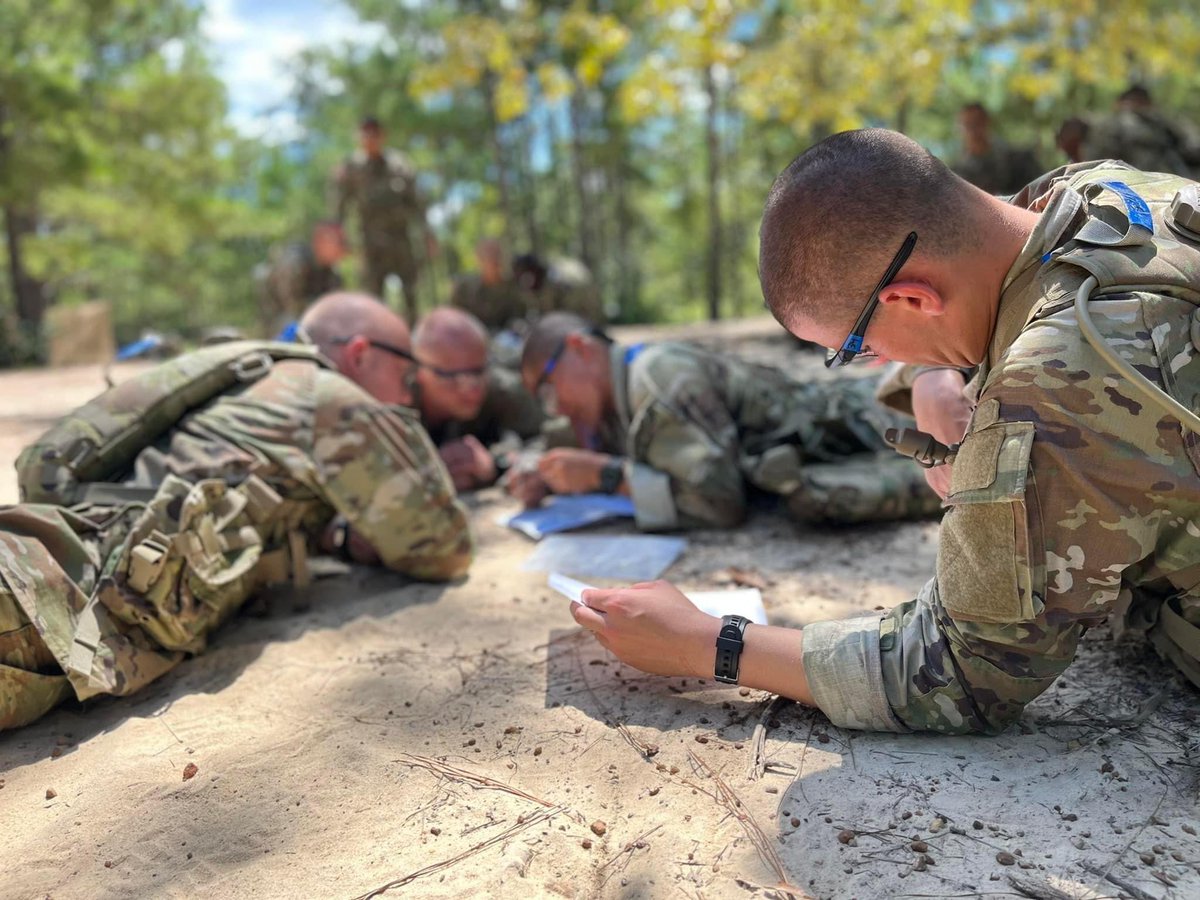 Troop2nd's tweet photo. The Land Navigation course is the first time during this cycle your Trainees will conduct a practical exercise in the field.  Assassin Troop trained and tested using basic analog tools and maps. 

#AssassinTroop
#intheshadows https://t.co/0QWK4molth