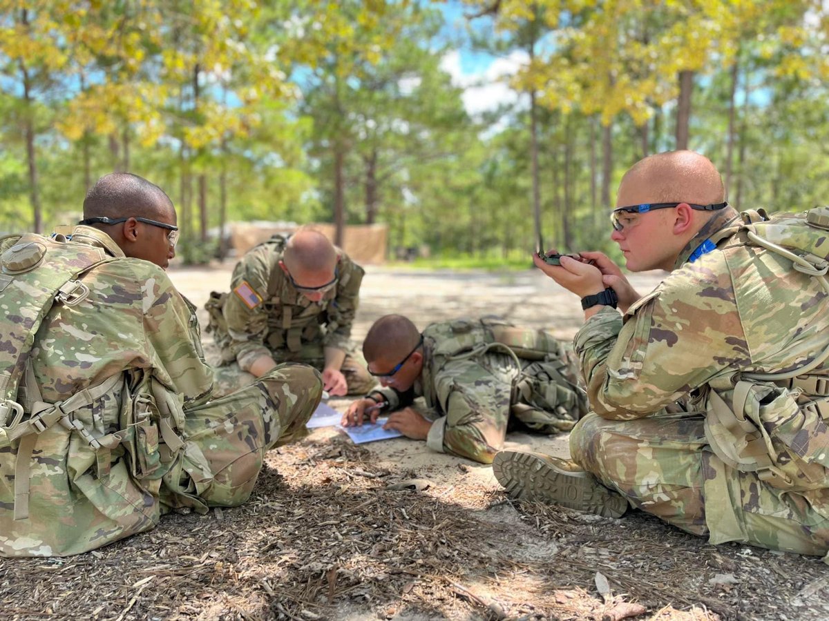 Troop2nd's tweet photo. The Land Navigation course is the first time during this cycle your Trainees will conduct a practical exercise in the field.  Assassin Troop trained and tested using basic analog tools and maps. 

#AssassinTroop
#intheshadows https://t.co/0QWK4molth