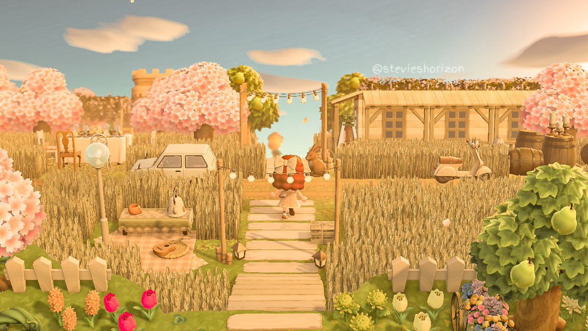 steviesoftly's tweet photo. it’s currently midnight but i don’t care~ i’d like to welcome you all to sweet pea 🌱

DA-9784-2116-2452 🌷

a completely unmodded pink meadow inspired by the taste of sugar 🍰

#acnh #animalcrossing #animalcrossingnewhorizons #acnhinspo #acnhdesigns https://t.co/p8wCDb8DSa