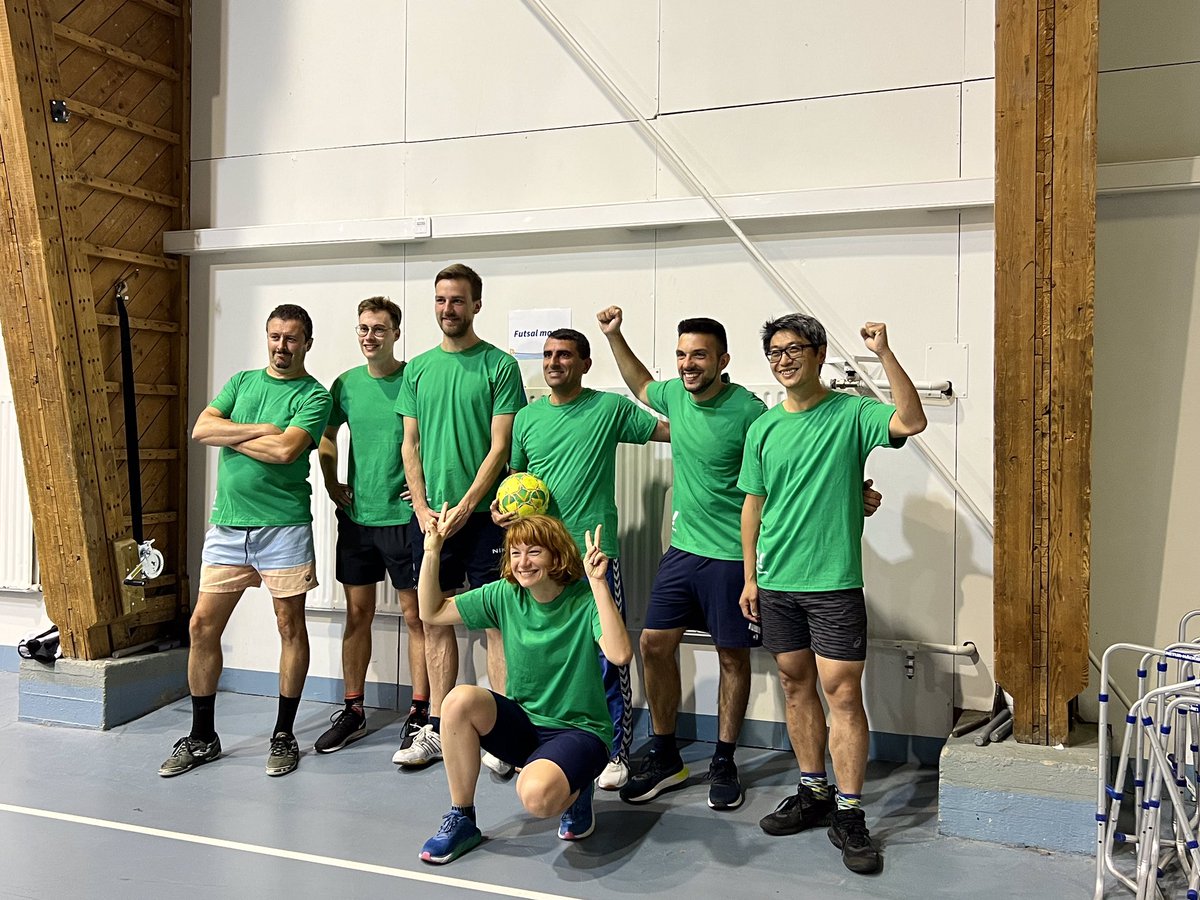 yanghuaiyu's tweet photo. Aalto University in Finland #BIWIC 2022. Glad to share biocrystallisation work @TonyChemE on air bubble templates @Biopharmcrystal @LboroEng @LboroChemEng and win the football game! Nice to meet global excellent researchers and hear interesting and excellent research works! https://t.co/9S2t3UiRSD