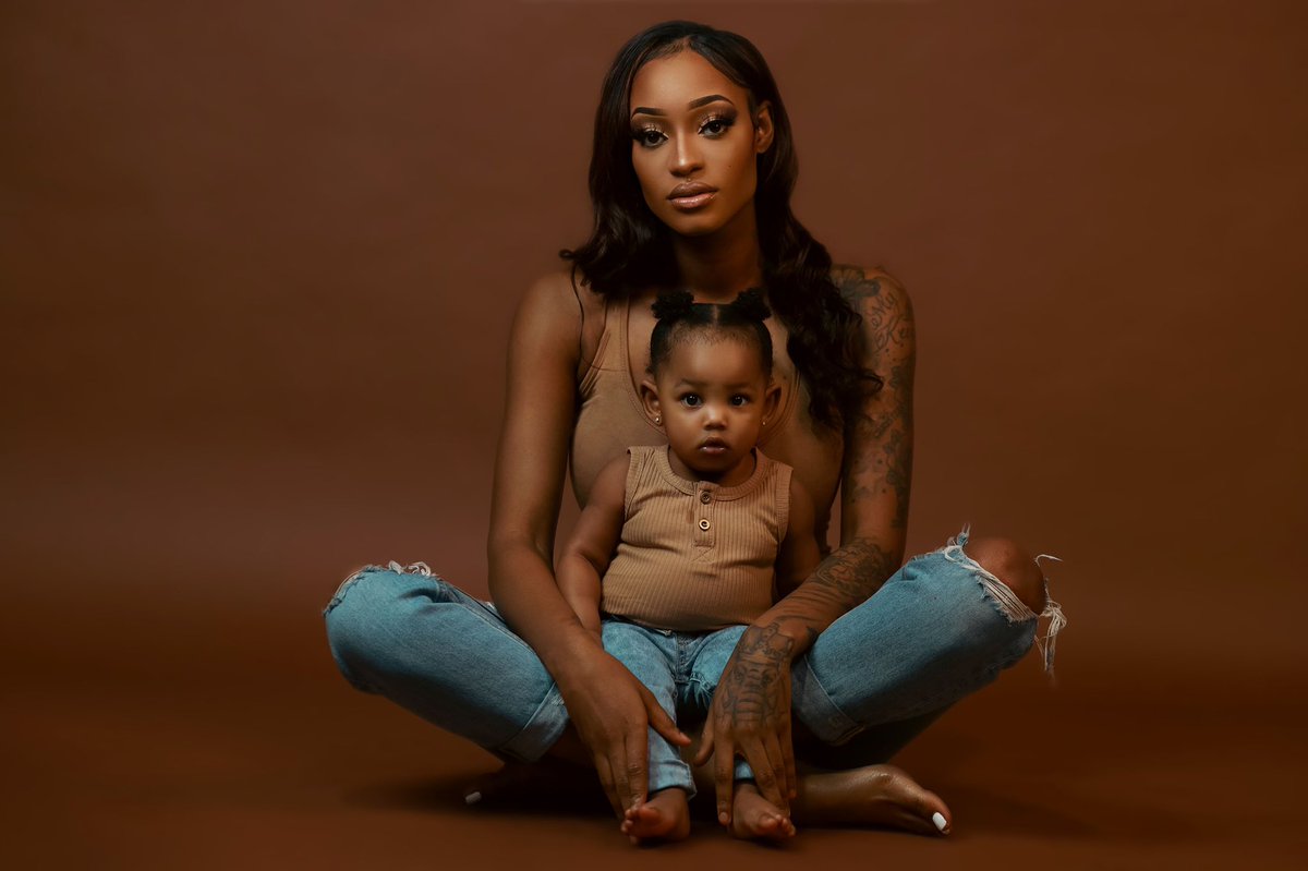 BabyCiera__'s tweet photo. A glimpse of my mini me 💕 https://t.co/tKWthDJsEm