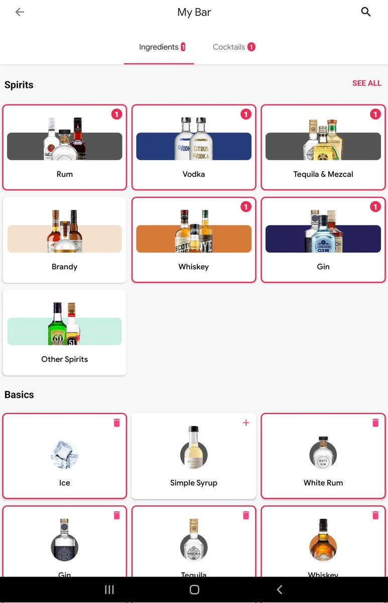 Sterboii's tweet photo. Feeling humbled by this app saying the only cocktail I have the ingredients to make is a "rumka" https://t.co/5ZB2CVhXUx