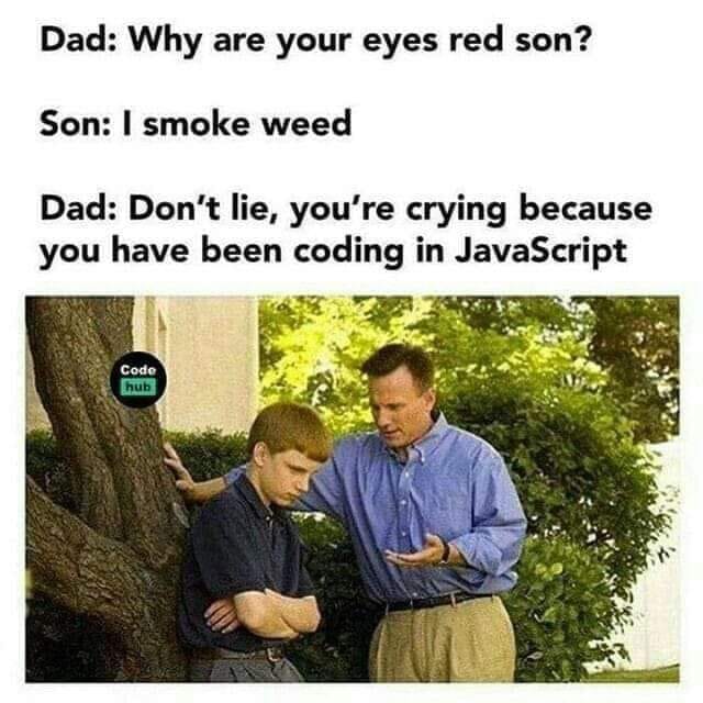 EzenaguEmmanue3's tweet image. 💔😅

#javascriptjokes #javascript #Memes #Twitter