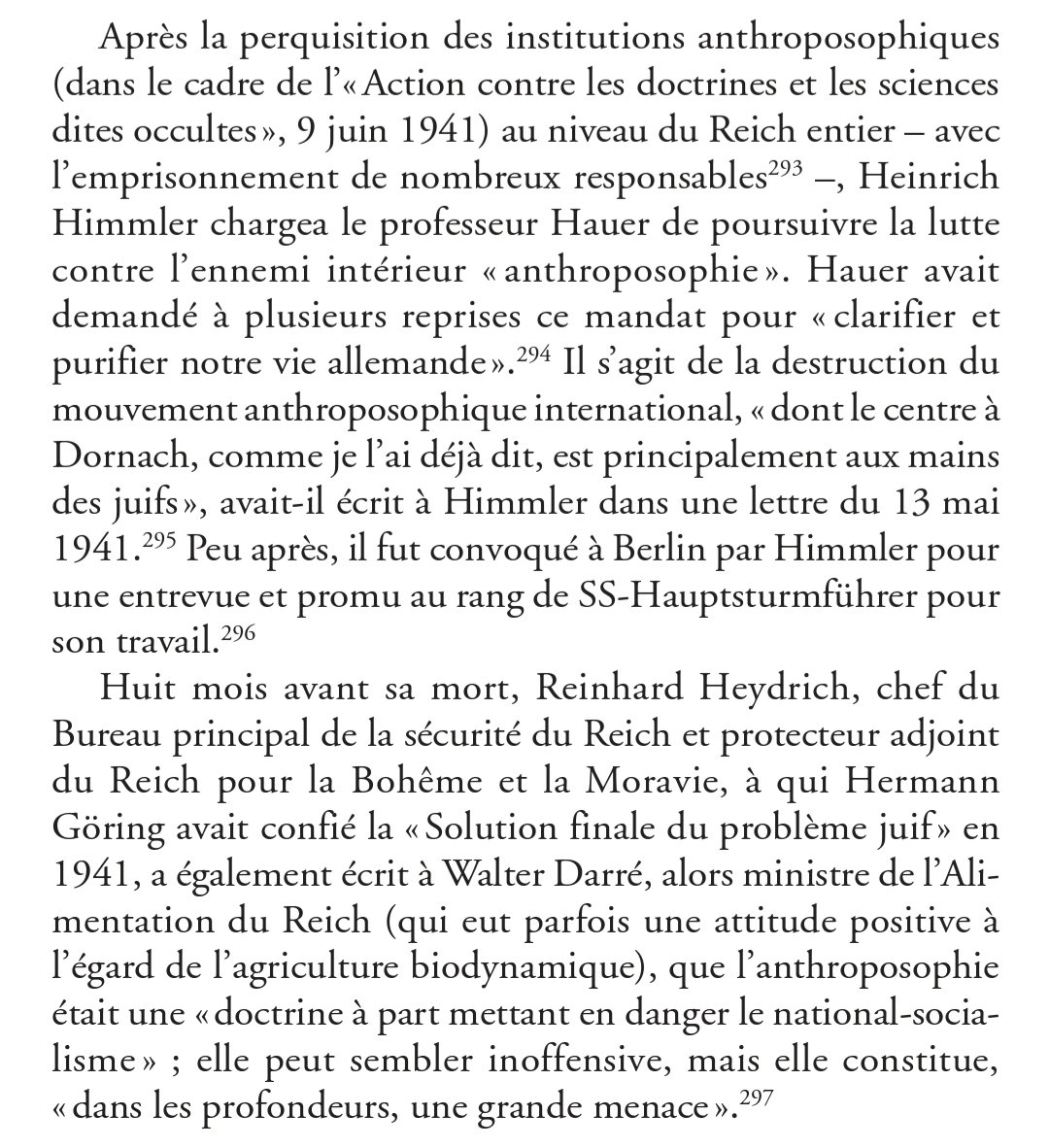 Humanaste's tweet photo. Fake 7°: "L'anthroposophie a des ramifications".
Origine : Nazisme qui se sent en danger et appelle à l'interdire / la détruire. https://t.co/2QwBYCu4YP