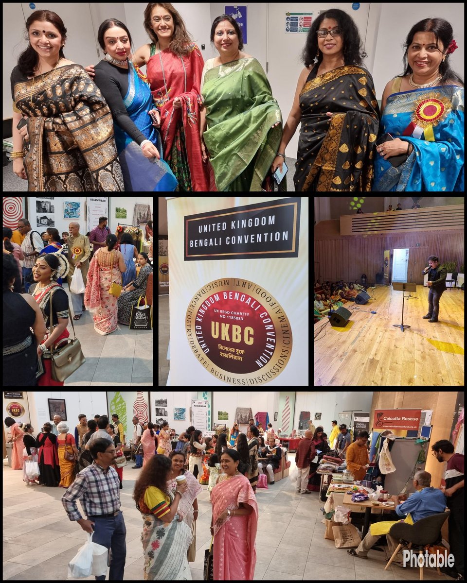 BBCRadioManc's tweet photo. Listen to #Indus on @BBCSounds and hear about the #UKBengaliConvention which came to the Northwest for the first time to celebrate #Bengali culture @stollerhall. @talatfarooqawan chats to the event contributors & winners of their special #UKBC Awards. 📻 https://t.co/IkE3O9psIu https://t.co/MRnxbU941G