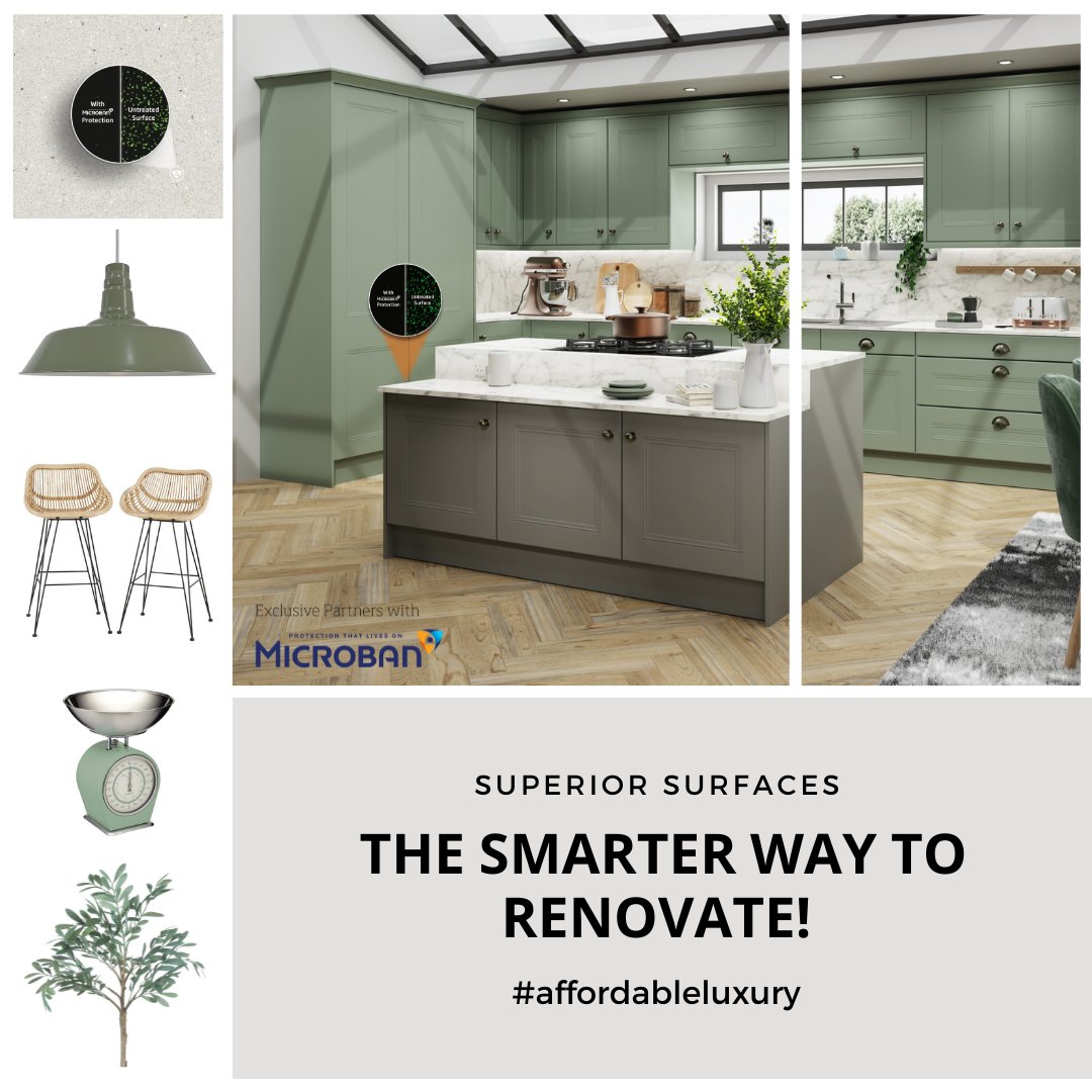 GTrenduk's tweet photo. Let us show you The SMARTER Way to Renovate
There are so many benefits to using Granite and TREND Transformations for your kitchen makeover.
☎️Request a callback via our website
#sustainable #ecofriendly #nomess #antibacterial #reface #quality #estone #overlay #durable https://t.co/zeD0yFVjjI