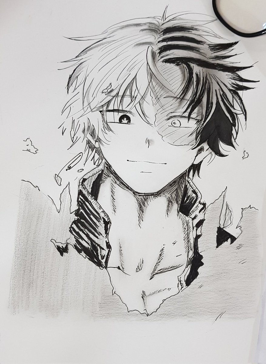 sojiart1's tweet photo. انا كل يوم افضل من امس ✌🌸🎨💙
#Todoroki  #MyHeroAcademia 
#JapanOpen2022  #drawing #アニメ https://t.co/K77FKpStQk
