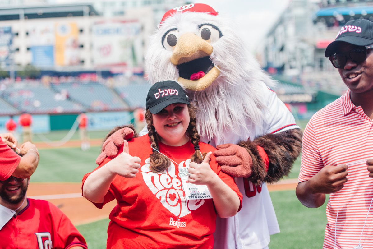 mditkowsky's tweet photo. Last Sunday, I had the incredible honor of being acknowledged on the @Nationals field with the #SpiritAward, along with amazing @danyaknonap, Aaron Kaufman (@JFGW), & Joshua Maxey (@BetMish). A big thank you to my friends & colleagues who came to support me! #JewishCommunityDay https://t.co/lFncz5fLxe