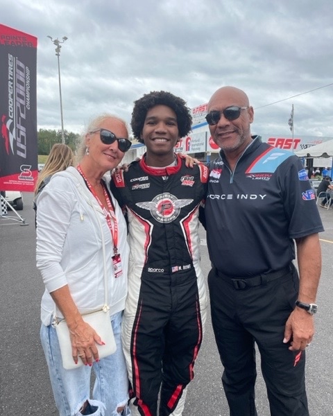 forceindy99's tweet photo. Myles fought hard this weekend and moved from 15th to 5th with beautiful passes, clenching 2nd in points for the season championship- An African American on podium for an Indycar Championship is historic. 🏁 We are so proud of you, Myles!

#TeamCooperTire #RoadTolndy https://t.co/hvwLFTqt8U