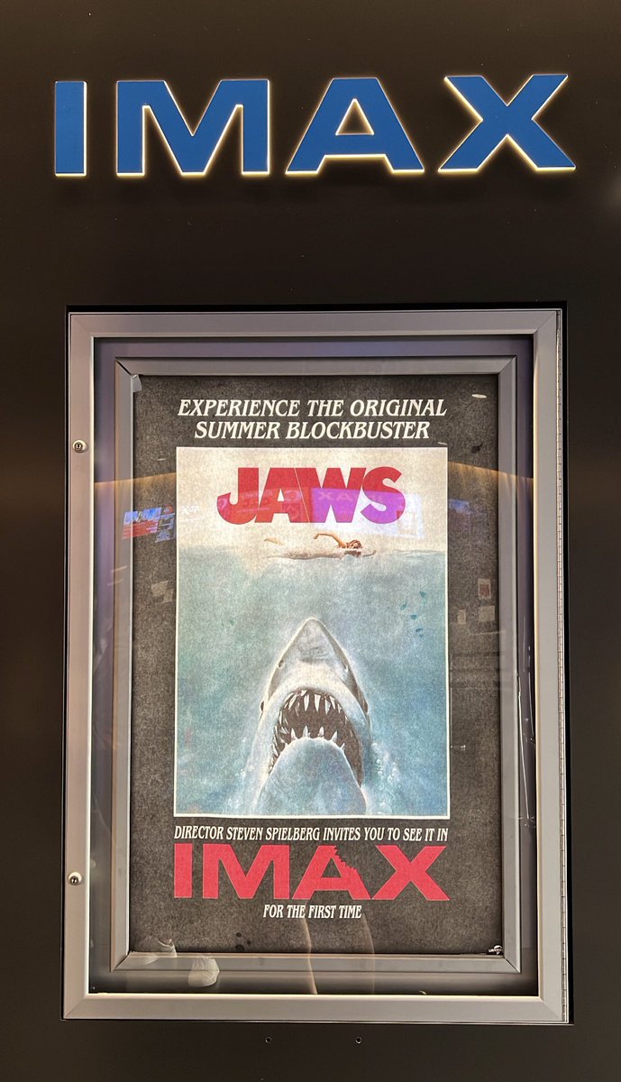FicoCangiano's tweet photo. #Jaws #IMAX #JawsIMAX https://t.co/7t1BnEgOWV