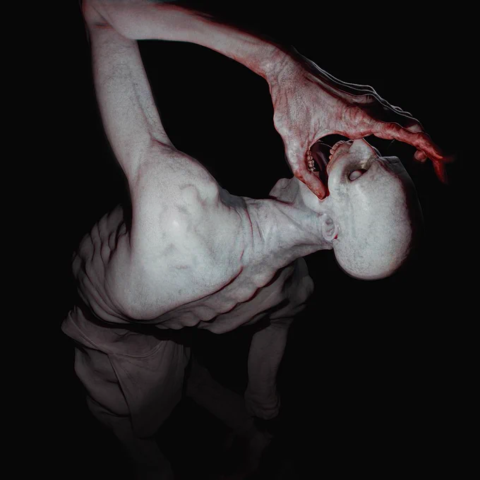 SCP-096 fanart. shy boy alert 