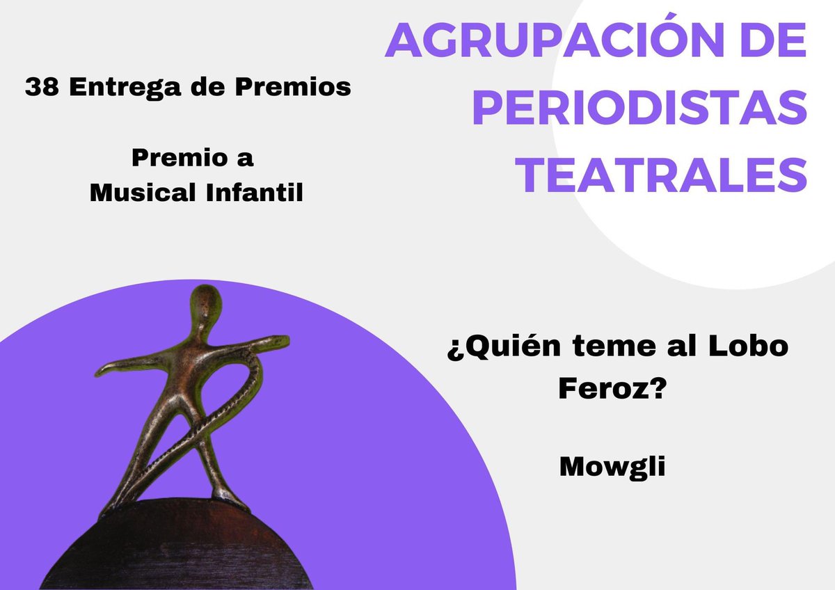 KillinPie's tweet photo. ¡Nuestra primera nominación! @benjaminbernal  orgullosos de llevar a cada corazón alegría y risas #nuevoteatrolibanes #sabados #domingos #niños #teatromusical #teatrofamliar https://t.co/tCVQOZuZSH