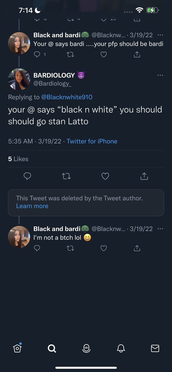 danniellaa6's tweet photo. @Bardiology_ @Latto Sorry @Latto that these fanbases try to start stuff. But BG talks about you all the time https://t.co/sFV2xpc9ky