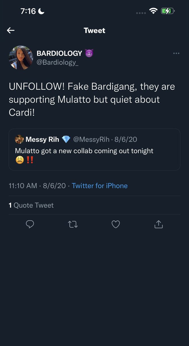 danniellaa6's tweet photo. @Bardiology_ @Latto @Latto sorry that these Stan accounts hate on you 24/7. Even BG https://t.co/vtRQgyIlwF