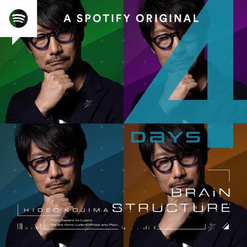 Hideo Kojima presents Brain Structure' Will Unravel the Genius