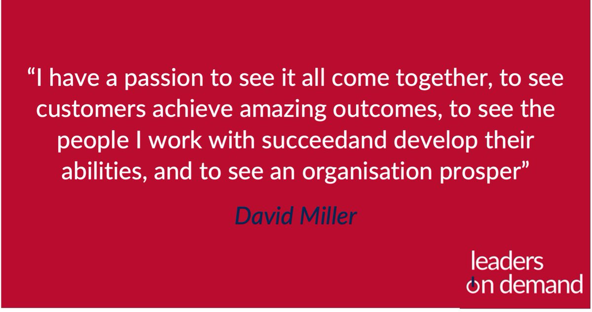 David Miller has over thirty years of executive leadership experience, specialising in operations assurance, risk management and performance turnarounds in large companies. 
He thrives when the pressure is intense and the line between success and failure is razor-thin.