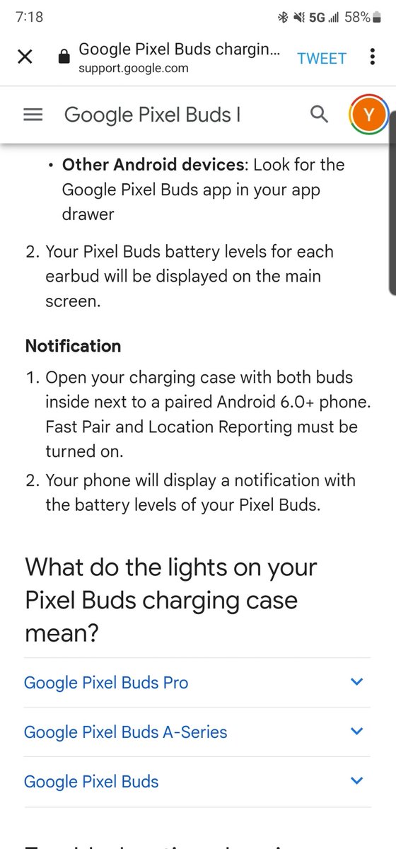 Fflyer8's tweet photo. @madebygoogle I was referring to this- I don't see the fast pair or location reporting in my app https://t.co/2GdsmhC7mc