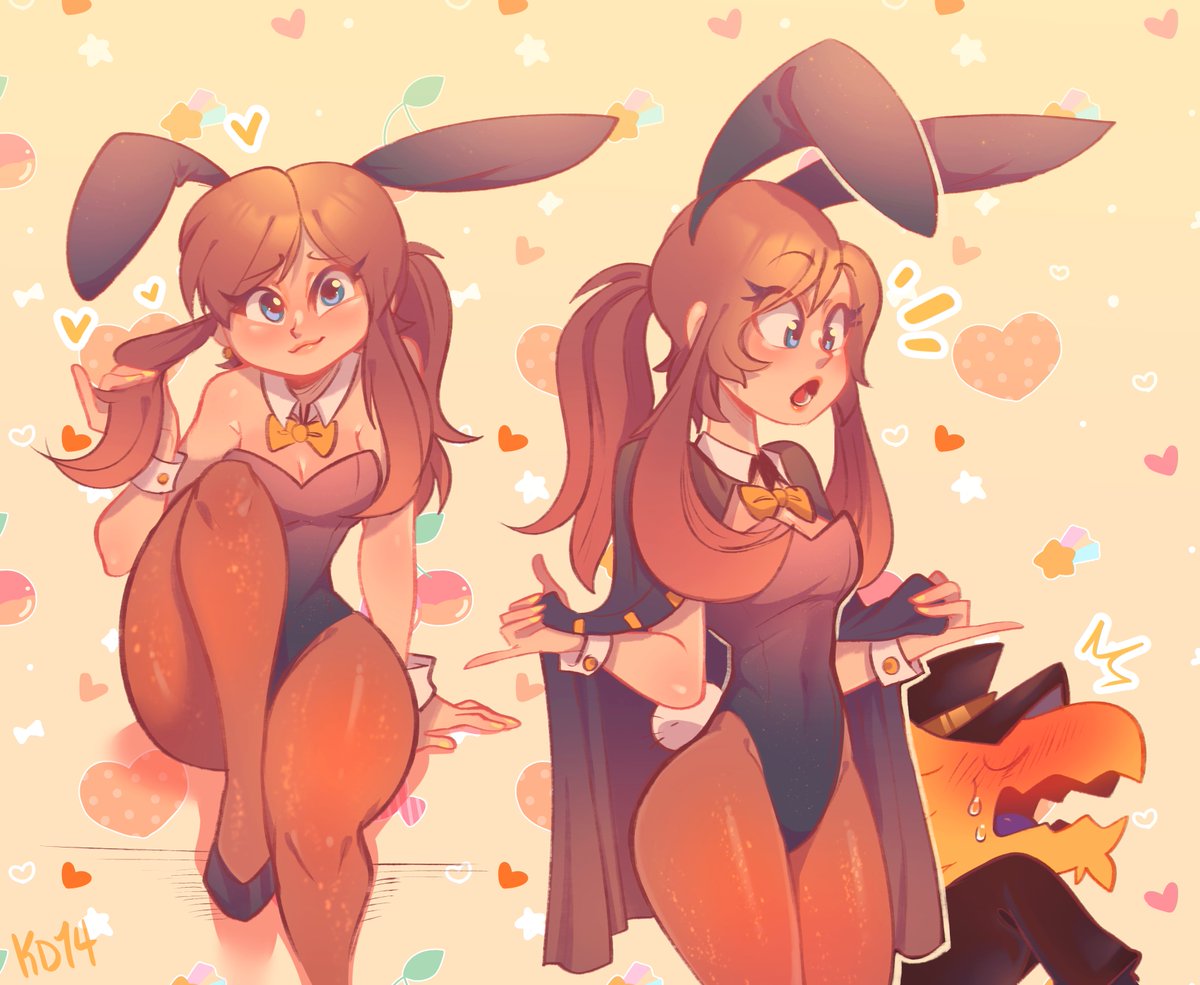 karladraws14-comms-closed-on-twitter-bunny-hat-adult-bow-adult