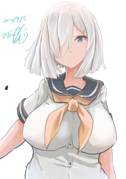 出勤前に1枚!  さんリプより浜風ー! 
