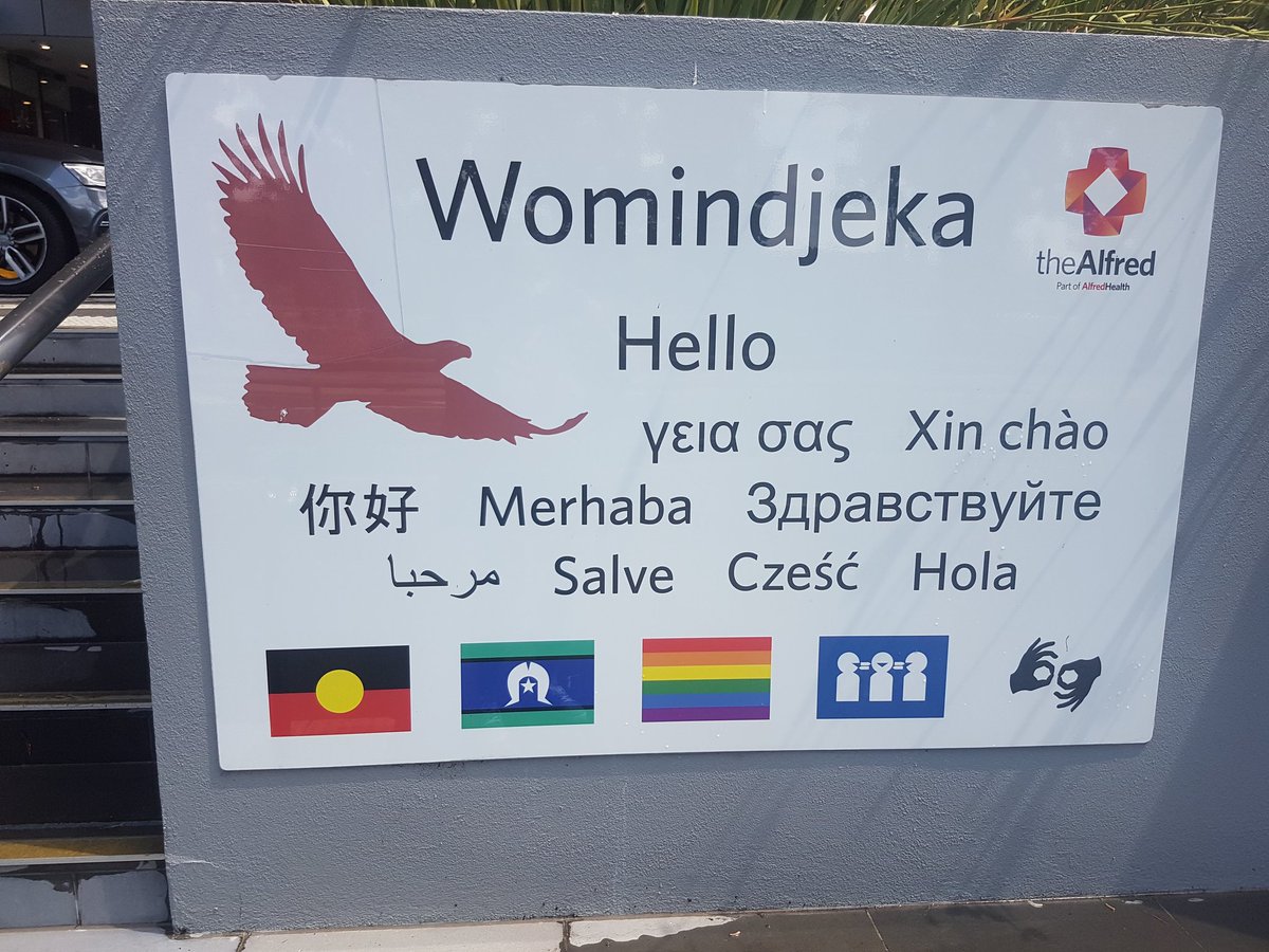 hisuehere's tweet photo. @nogulagsagain Everybody except #Australians welcomes public to the #AlfredHospital
Every nurses station in every ward has an #INDIGENOUS #flag
HOW MUCH IS THE HOSPITAL BEING CHARGED FOR THE PRIVILEGE OF DISPLAYING THEIR FLAG
#INDIGENOUS #Aboriginal #ripoff https://t.co/Ep544HKkHB