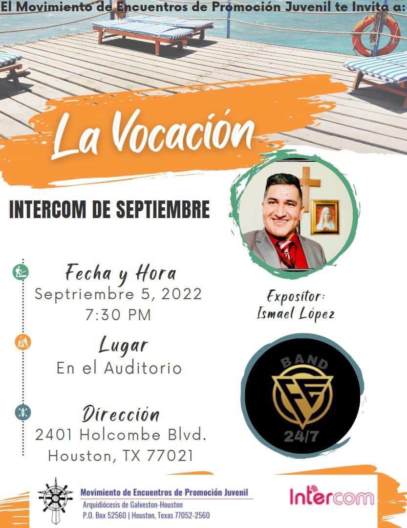 EPJHouston's tweet photo. Los esperamos mañana para noche de intercom. 😎 https://t.co/6m9vfiOlUO
