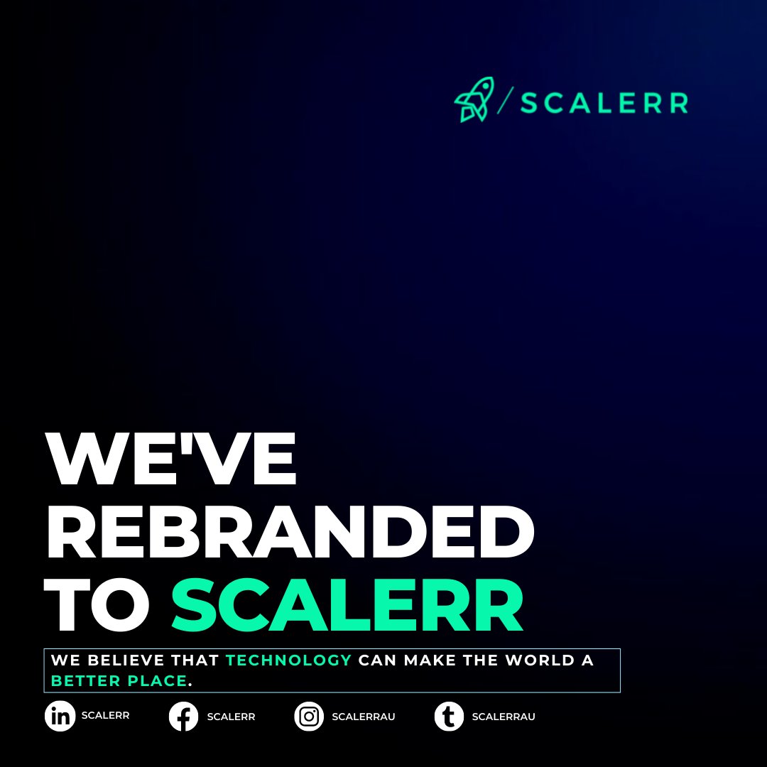 And we've officially rebranded to a better and more awesome look! Here's to SCALERR! Previously ZACK GROUP, we're about to give you updates and chunks of great content! #recruitmentagency #recruiters #techjobs #scaleup #scaleupyourbusiness #tech #zackpack #zackgroup #SCALERR