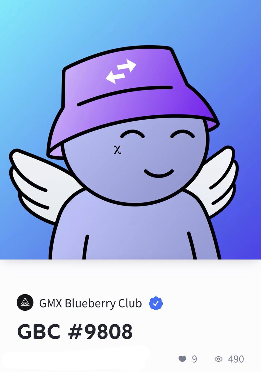 ethan1elohim's tweet photo. Happy to pick this guy up 😇🕊

$GMX @GBlueberryClub 

Very bullish on the @arbitrum ecosystem. https://t.co/vcWQ0fu0tv