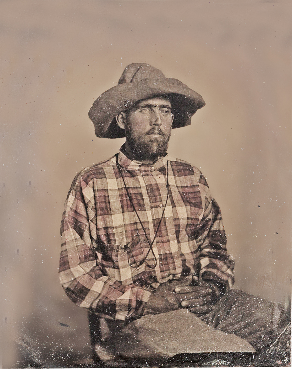 TracesofTexas's tweet photo. Cicero Rufus Perry. A Texas Ranger, in August 1844 he was severely wounded in a fight with the Comanches and left for dead by  two companions. With 3 wounds, Perry walked 120 miles, from near Uvalde to San Antonio, unarmed &amp; starting without food or water. Born 1822 and died 1898 https://t.co/2f1EB6zxvR