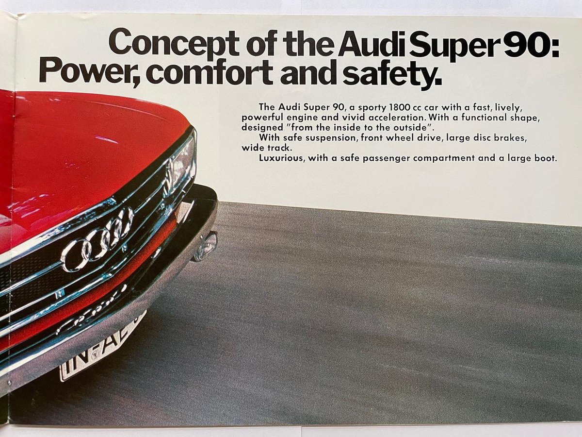 vintagegalleryF's tweet photo. One more Audi😆
#audisuper90
#dkw
#autounion
#アウトウニオン
#audi
#アウディ
#アウディスーパー90
#1969年
#昭和40年代
#audicollection
#dadscollection
#vintageadvertising
#classiccars
#automobile
#carbrochure
#旧車カタログ
#ヴィンテージカー
#レトロ広告
#昭和レトロ https://t.co/1NqGzSOdzw
