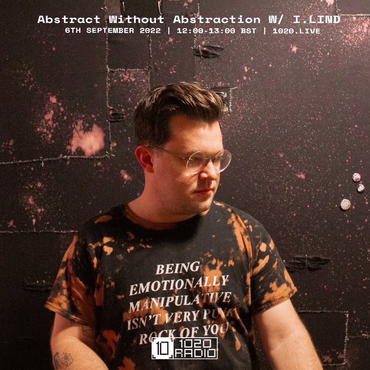 abstractwithout's tweet image. This Tuesday, from 12:00-13:00 BST (4am LA, 5am DEN, 7am NYC) AW/OA branches off into a monthly show over at @1020_Radio 💫 Tune in at 1020.live or listen back at 📻📡 mixcloud.com/1020Radio